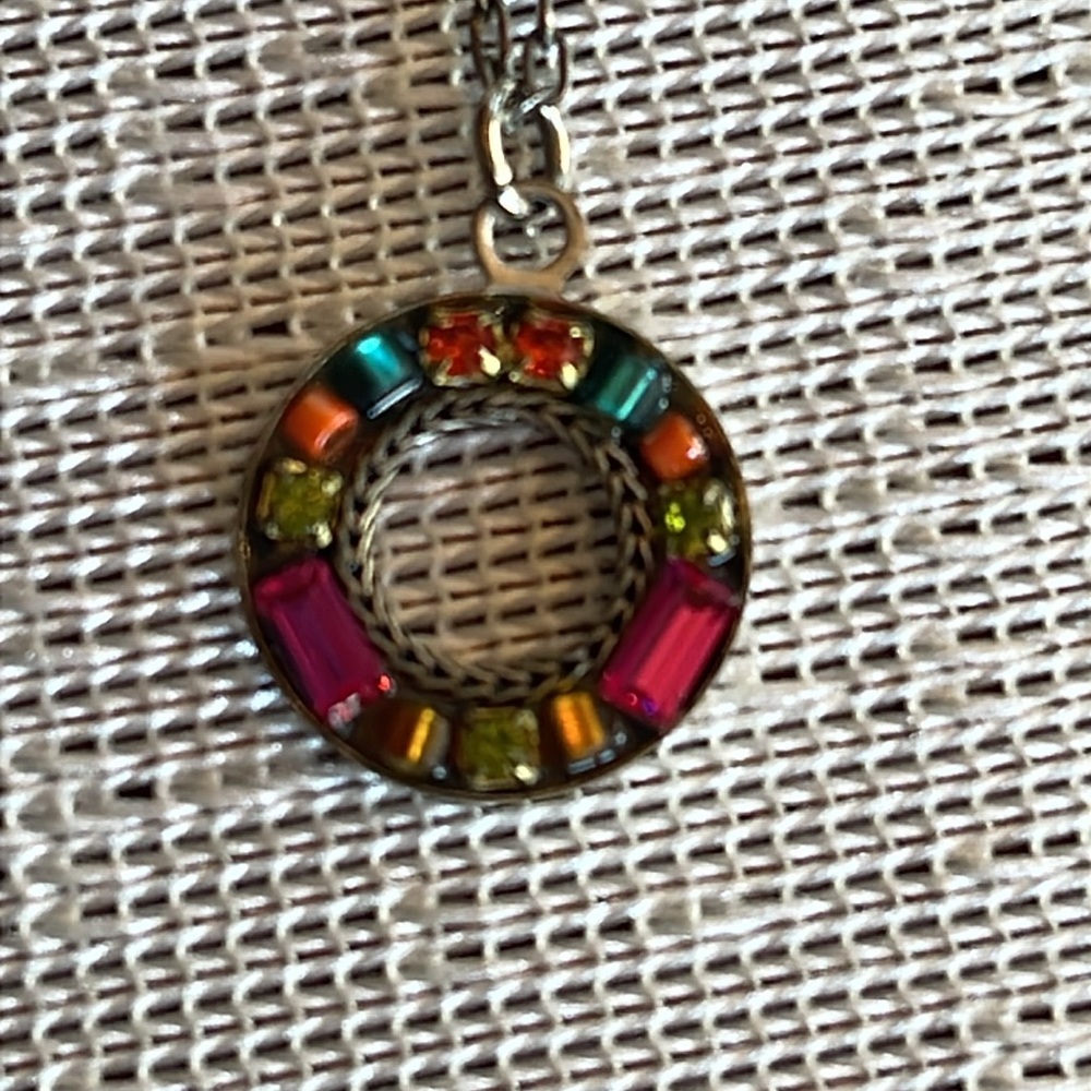 Colorful Pendant Necklace Women Firefly Jewelry NWOT Made in USA